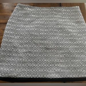 WHBM black and white pencil skirt